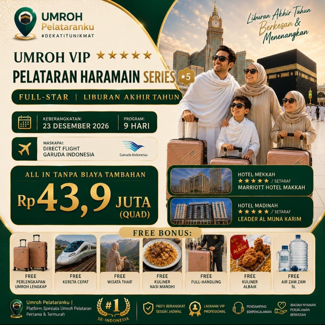 umrah vip pelataran haramain